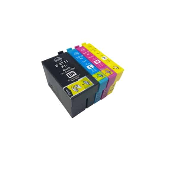 Rabatpakke Epson 27    Farver Bk- - -  Blækpatroner Kompatibel 27  110ml