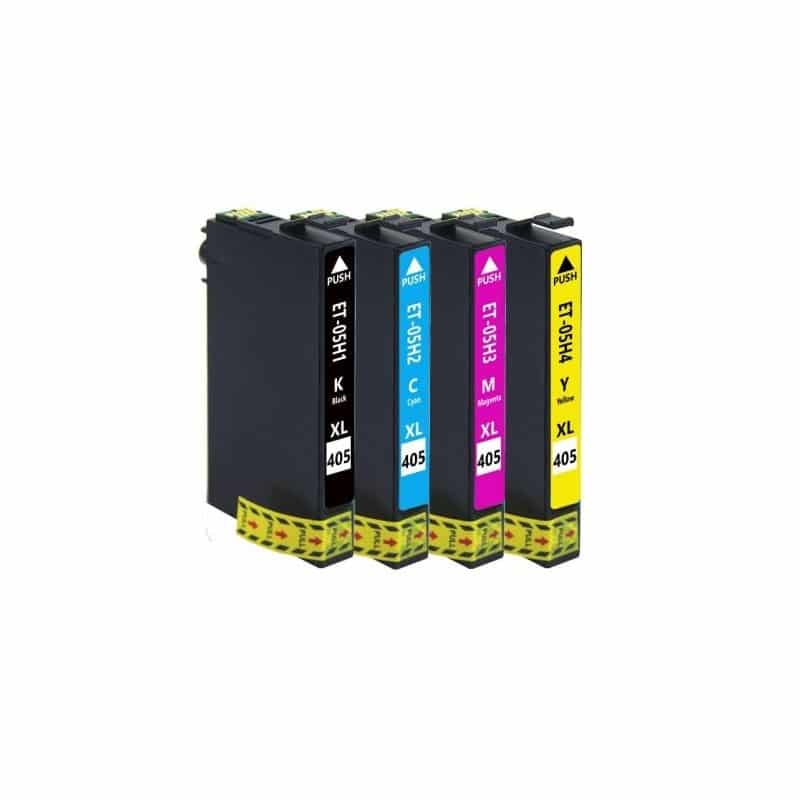 Rabatpakke Epson 405    Farver Bk- - -  Blækpatroner Kompatibel 405  63   Ml