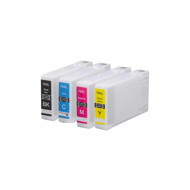 Rabatpakke Epson 79    Farver Bk- - -  Blækpatroner Kompatibel 79  15 300 Sider