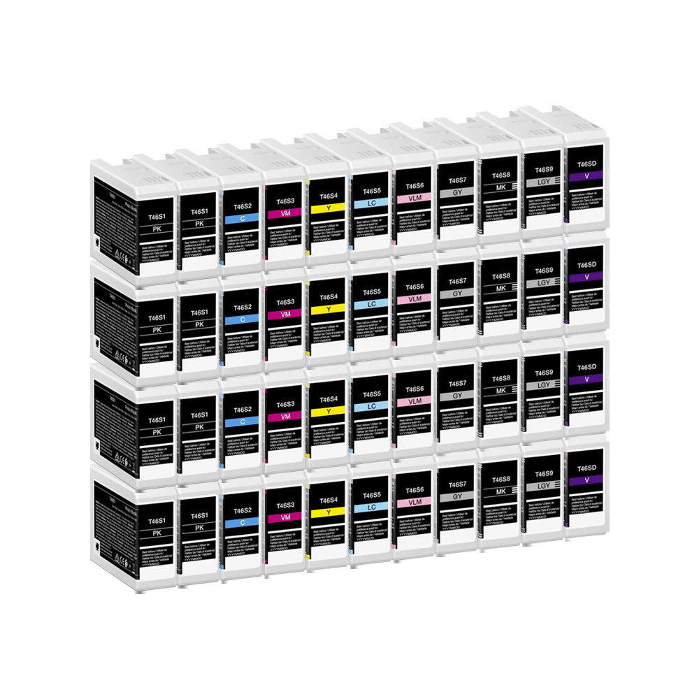 Rabatpakke Epson T46s     Pbk      - - -lc-lm- -mbk-lg-  44 Stk  Blækpatron Kompatibel C13t46s100-c13t46sd00