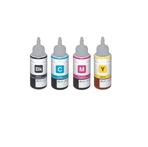 Rabatpakke Epson T6641 T6644   Farver Bk- - -  Blækpatroner Kompatibel T6641 400ml