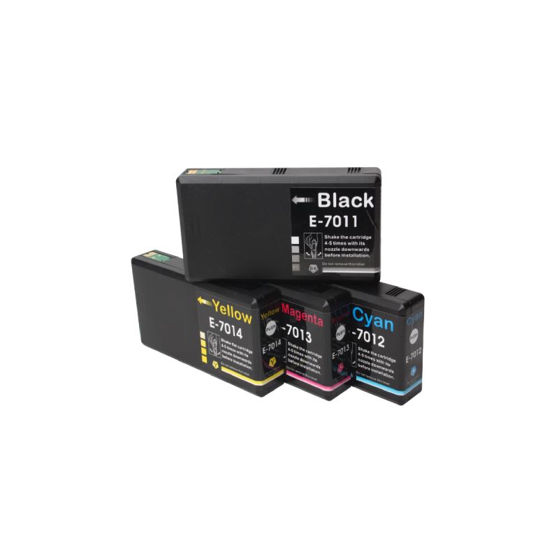 Rabatpakke Epson T7011-t7014     Bk- - -  Kompatibel T7011-t7014 207ml