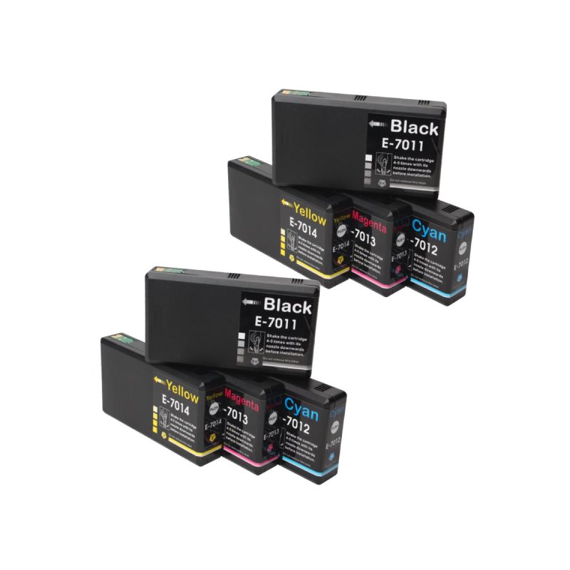 Rabatpakke Epson T7011-t7014     Bk- - -  Kompatibel T7011-t7014 414 Ml