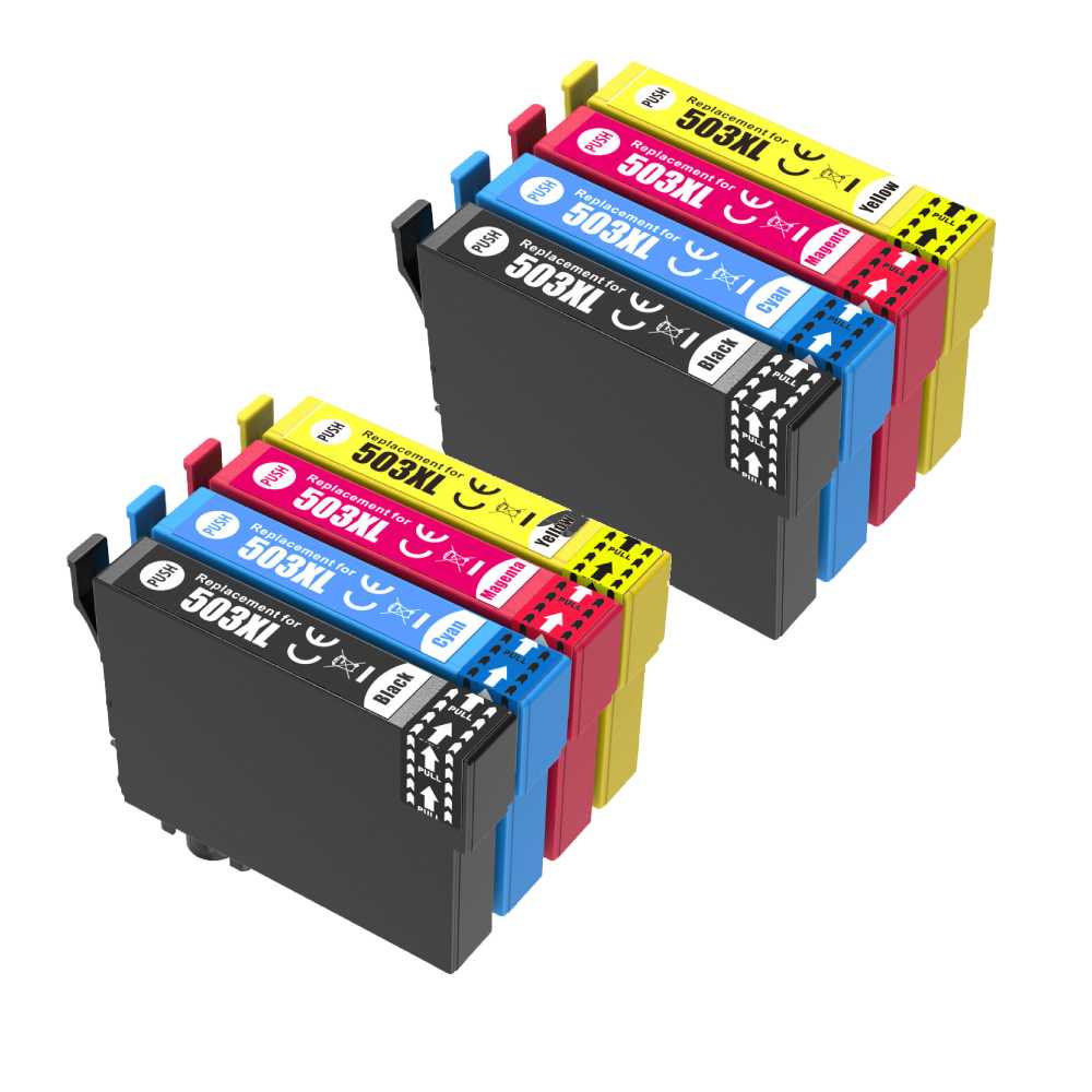 Rabatpakke Epson 503      Bk- - -  Blækpatron Kompatibel 503  108ml
