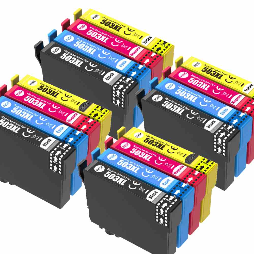 Rabatpakke Epson 503      Bk- - -  Stk Blækpatron Kompatibel 503  216ml