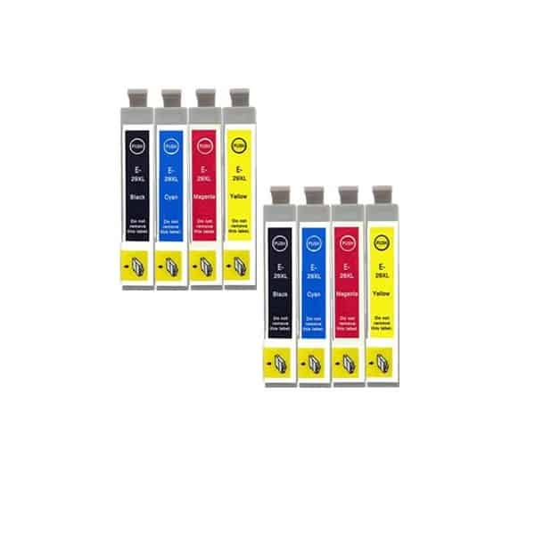 Rabatpakke Epson 29        Farver  Blækpatroner Kompatibel 29  98   Ml