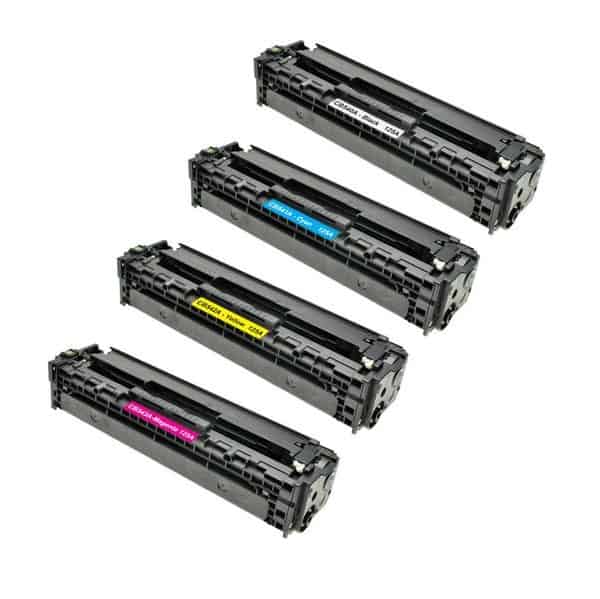 Rabatpakke Hp 125a Farver Bk- - - Toner Kompatibel 125a 400 Sider