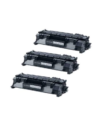 Rabatpakke Hp 05a Sort   Stk Toner Kompatibel Ce505a   900 Sider