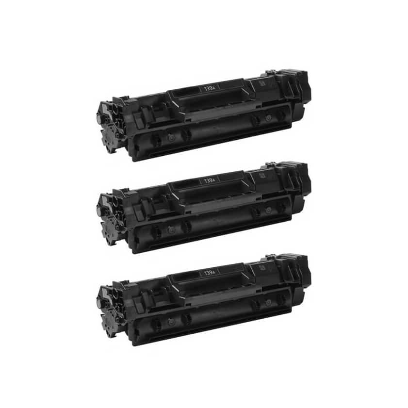 Rabatpakke Hp 139a Sort   Stk Toner Kompatibel W1390a   500 Sider
