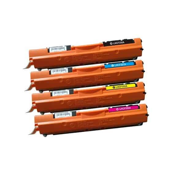 Rabatpakke Hp 130a Bk- - - Kompatibel 130a 300 Sider