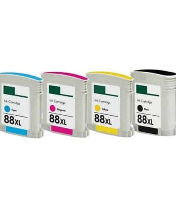 Rabatpakke Hp 88    Farver Bk- - -  Blækpatroner Kompatibel 88  141ml