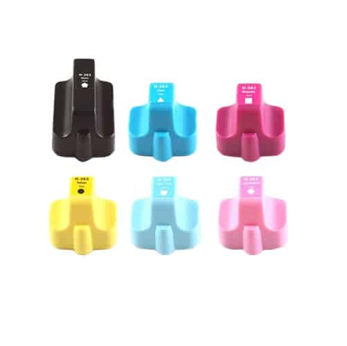 Rabatpakke Hp 363 Farver Bk- - - -lc-lm Blækpatroner Kompatibel 363 100ml
