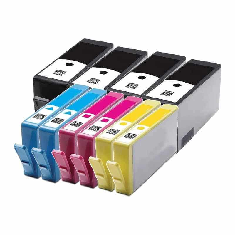 Rabatpakke Hp 655      Bk      - -   Blækpatroner Kompatibel 655  190ml