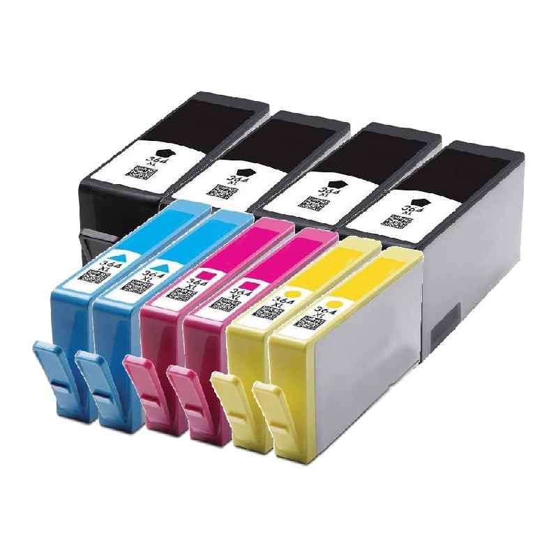 Rabatpakke Hp 364      Bk      - -   Blækpatroner Kompatibel 364  190 Ml