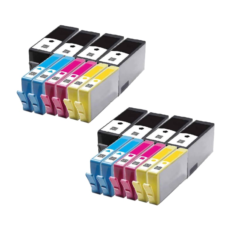 Rabatpakke Hp 655      Bk      - -   Blækpatroner Kompatibel 655  380ml