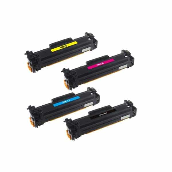 Rabatpakke Hp 305x Farver Bk- - - Toner Kompatibel 305x 11 800 Sider