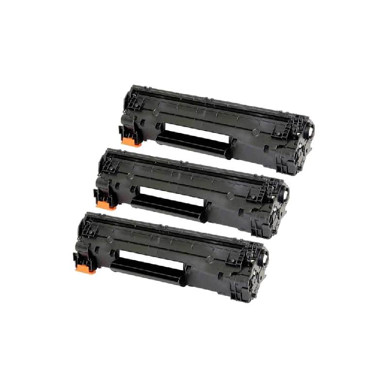 Rabatpakke Hp 83x Sort Stk Toner Kompatibel Cf283x 600 Sider