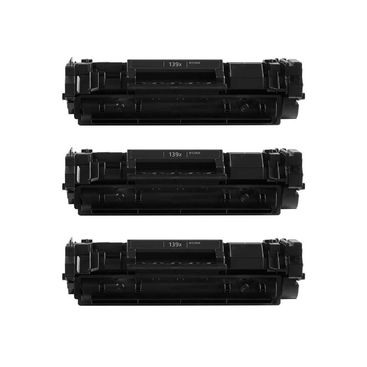Rabatpakke Hp 139x Sort   Stk Toner Kompatibel W1390x 12 000 Sider