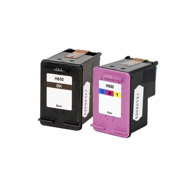 Rabatpakke Hp 650      Sort     Farve  Kompatibel 650    800 Sider