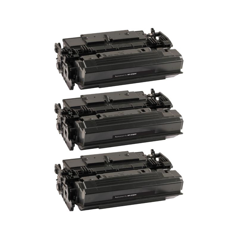 Rabatpakke Hp 89y Sort   Stk Toner Kompatibel Cf289y 60 000 Sider