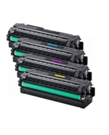 Rabatpakke Samsung Clt-505l   Farver Bk- - -  Toner Kompatibel Clt-505l 16 500 Sider