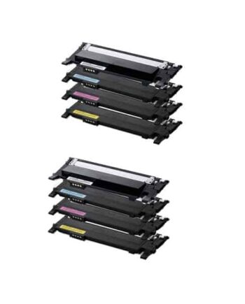 Rabatpakke Samsung Clt-406s 2x Bk- - -   Kompatibel Clt-406s   000 Sider