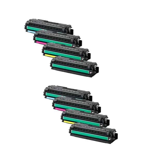 Rabatpakke Samsung Clt-c506l 2x Bk- - -  Kompatibel Clt-c506l 33 000 Sider