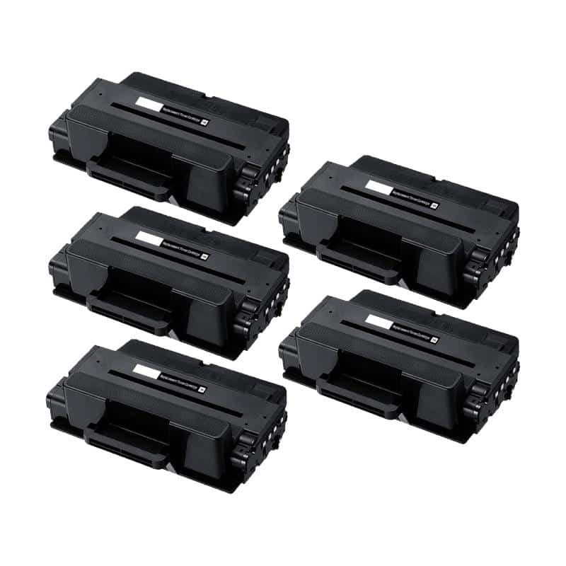 Rabatpakke Samsung Mlt-d205l Sort Stk Toner Kompatibel Su963a- 25 000 Sider
