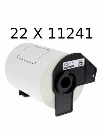 Rabatpakke 22 Stk Brother Dk11241 Shipping Etiketter Kompatibel 22   200 Stk 102   152mm