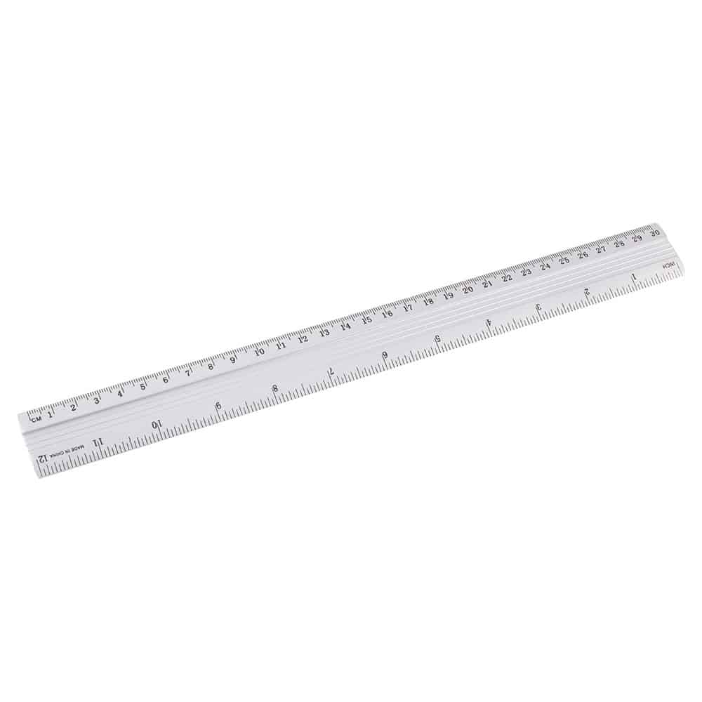 Aluminium Lineal 30cm