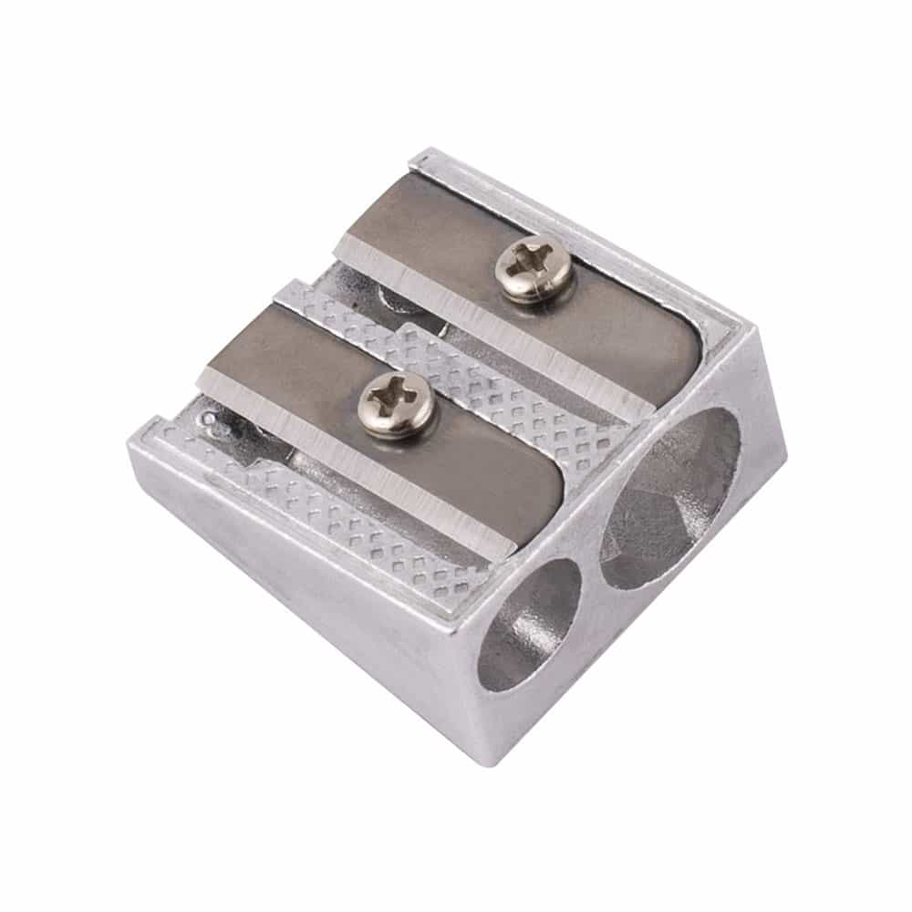 Blyantspidser   Aluminium Med Dobbelt Funktion