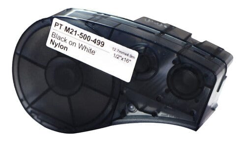 Brady  -499 Tape Sort Tekst På Hvid  12 7mm     88m  Kompatible