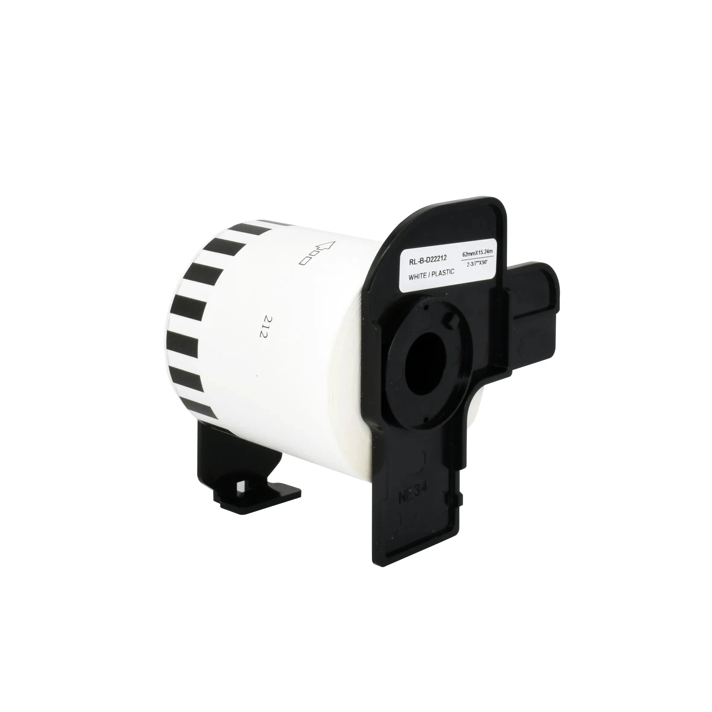 Brother Dk22212 Rulle Etiketter  62mm   15 2m  Kompatibel  Dk22212