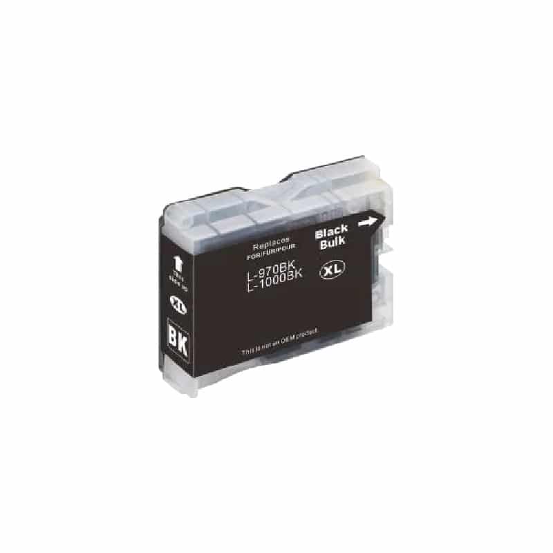 Brother Lc970bk Sort Blækpatron Kompatibel Lc970bk 22ml