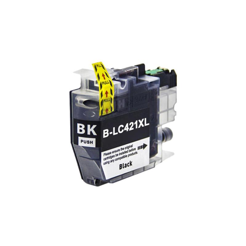 Brother Lc421 Bk Sort Blækpatron Kompatibel Lc421 Bk 500 Sider