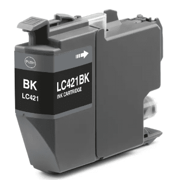 Brother Lc421 Bk Sort Printerpatron 500 Sider  Alternativ  Lc421 Bk