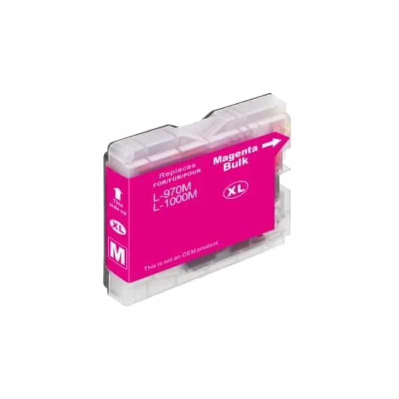 Brother Lc970m Magenta Blækpatron Kompatibel Lc970m 20ml