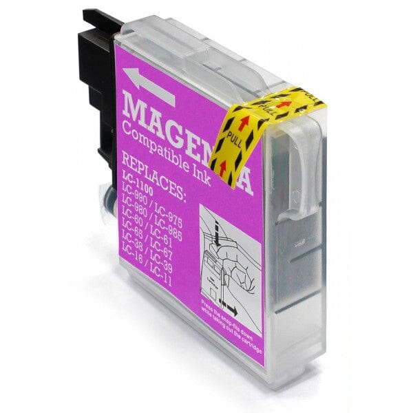 Brother Lc1100m Magenta Printerpatron 12ml  Alternativ  Lc1100m