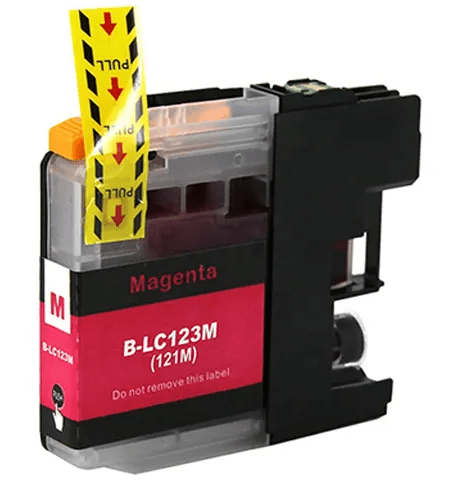 Brother Lc123m Magenta Printerpatron 600 Sider  Alternativ  Lc123m