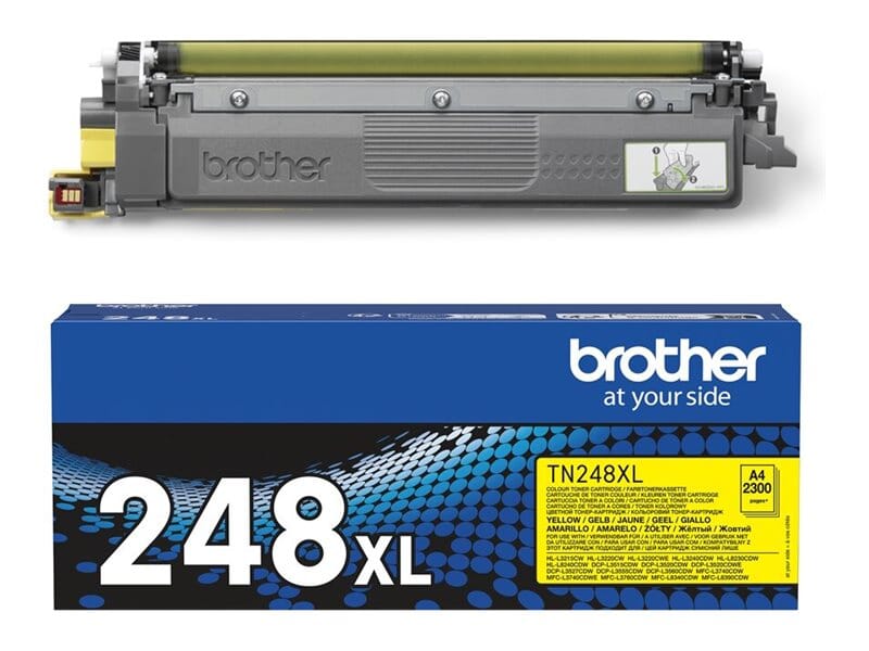 Brother Tn248   Gul Toner 2300 Sider  Original