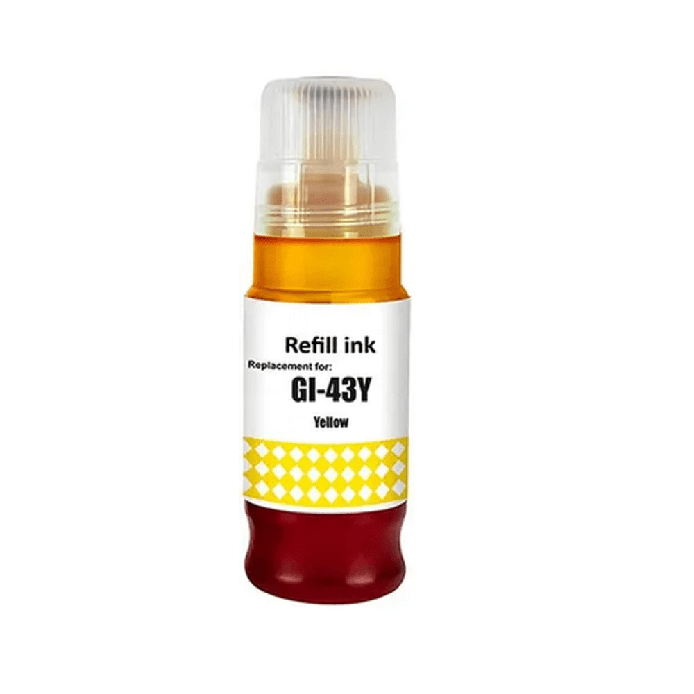 Canon Gi-43y Yellow Refill 70 Ml 4689c001   Alternativ