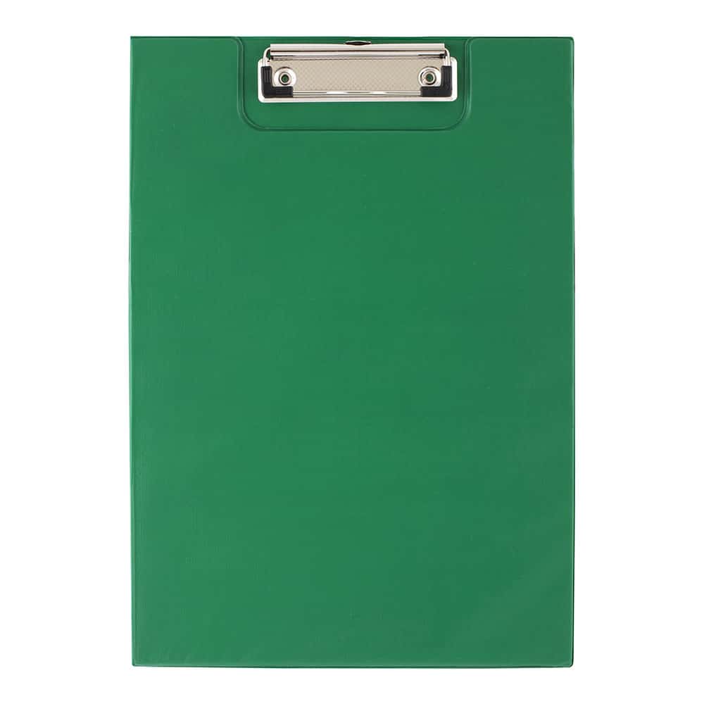 Clipboard A4 Grøn Clipboard Med Klemme Og Forside