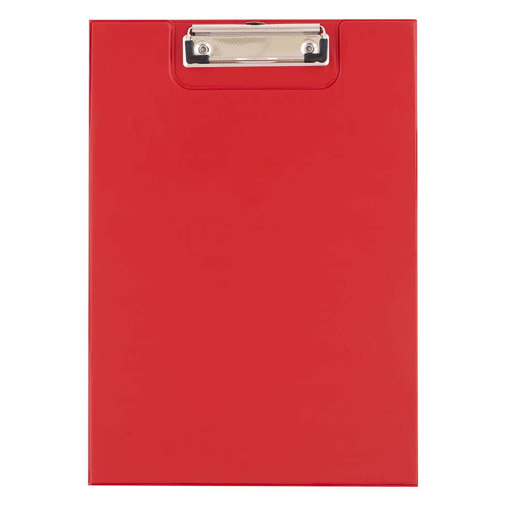 Clipboard A4 Med Forside Og Rød Klemme
