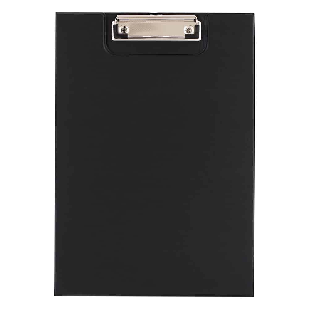 Clipboard A4 Sort Med Forside Og Klemme