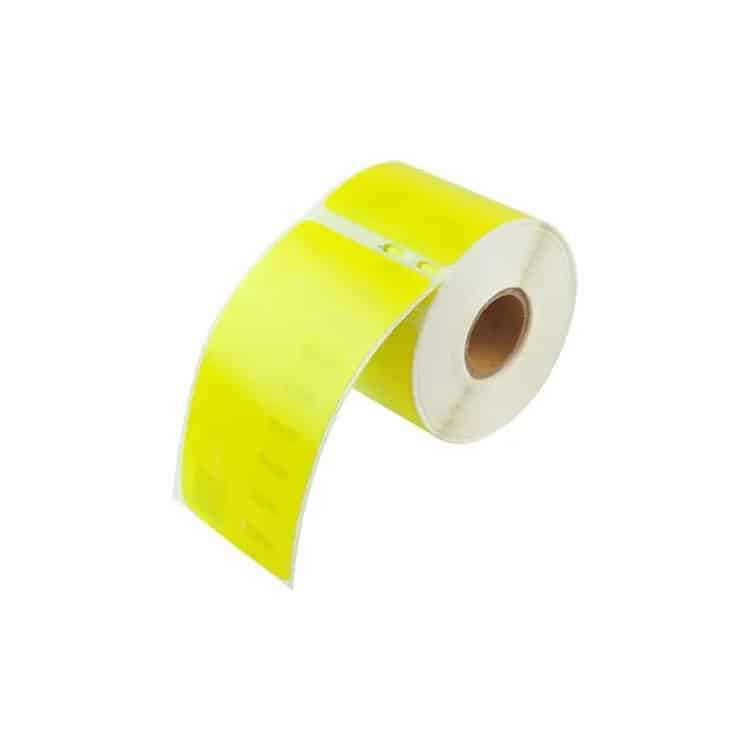 Dymo 99012 Gule Adresseetiketter Kompatibel S0722400y 260 Stk 89   36mm