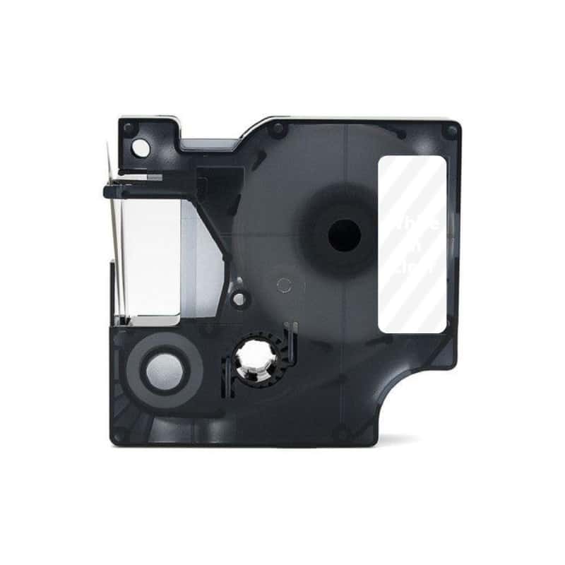 Dymo 53720 Hvid På Gennemsigtig Tape Kompatibel S0721000 24mm   7m
