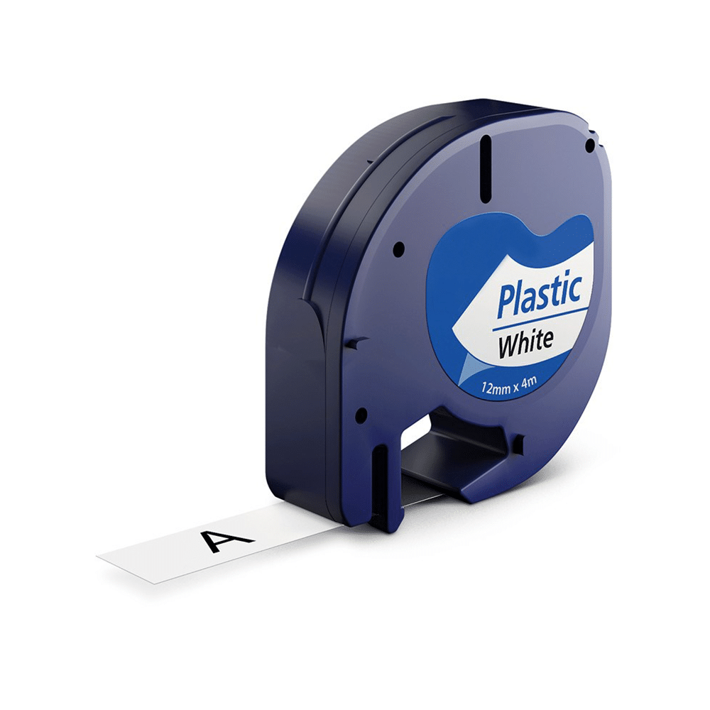 Dymo 91201   91221 Sort På Hvid Tape Kompatibel S0721660 12 Mm