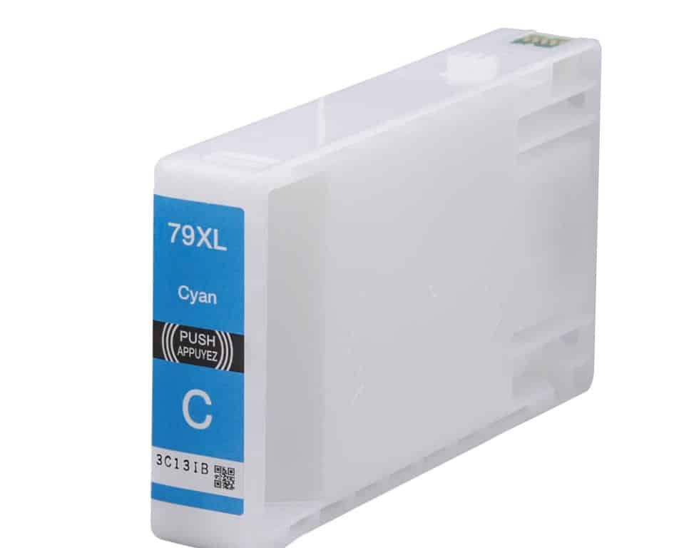 Epson 79  Cyan Blækpatron Kompatibel C13t79024010   800 Sider