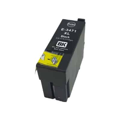 Epson 34  Sort Blækpatron Kompatibel C13t34714010 33ml