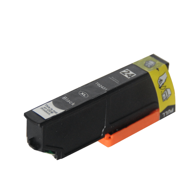 Epson 24 Sort Printerpatron 12 Ml C13t24314012 Alternativ